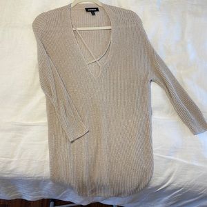 Express tunic sweater